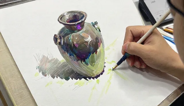 素描色彩课程中的工具使用与色彩搭配技巧