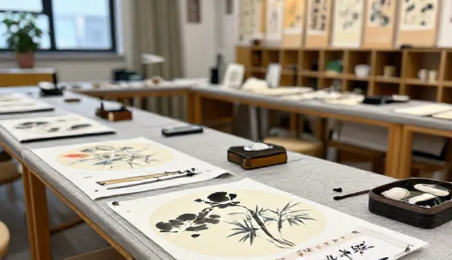 素描色彩如何影响国画书法作品展示效果